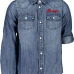 GUESS JEANS LONG SLEEVED SHIRT FOR GIRLS BLUE