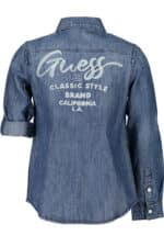 GUESS JEANS LONG SLEEVED SHIRT FOR GIRLS BLUE - Image 2