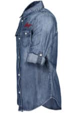 GUESS JEANS LONG SLEEVED SHIRT FOR GIRLS BLUE - Image 3