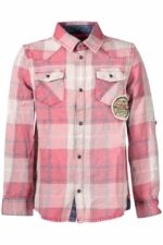 GUESS JEANS LONG SLEEVE SHIRT CHILDREN RED