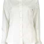 GUESS JEANS WOMEN'S LONG SLEEVE SHIRT WHITE