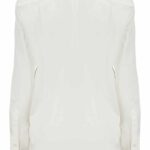 GUESS JEANS LONG SLEEVE SHIRT WOMEN WHITE