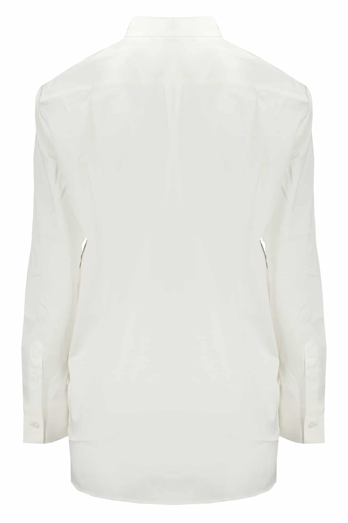 guessjeanscamiciamanichelunghedonnabianco_1 GUESS JEANS LONG SLEEVE SHIRT WOMEN WHITE - Image 1
