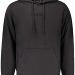 GUESS JEANS SWEATSHIRT WITHOUT ZIP MEN BLACK