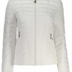 GUESS JEANS WOMEN'S WHITE JACKET