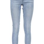 GUESS JEANS JEANS DENIM WOMAN LIGHT BLUE