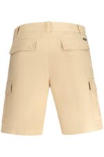 GUESS JEANS MEN'S BERMUDA PANTS BEIGE - Image 2