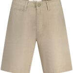 GUESS JEANS BERMUDA PANTS MEN BROWN
