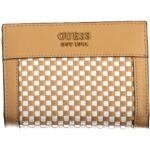 GUESS JEANS WOMEN'S WALLET BROWN