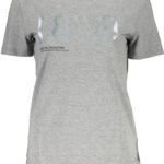 GUESS JEANS SHORT SLEEVE T-SHIRT WOMEN GREY