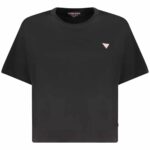 GUESS JEANS WOMEN'S SHORT-SLEEVED T-SHIRT BLACK