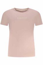 GUESS JEANS WOMEN'S SHORT SLEEVE T-SHIRT PINK