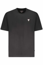 GUESS JEANS SHORT SLEEVE T-SHIRT MEN BLACK