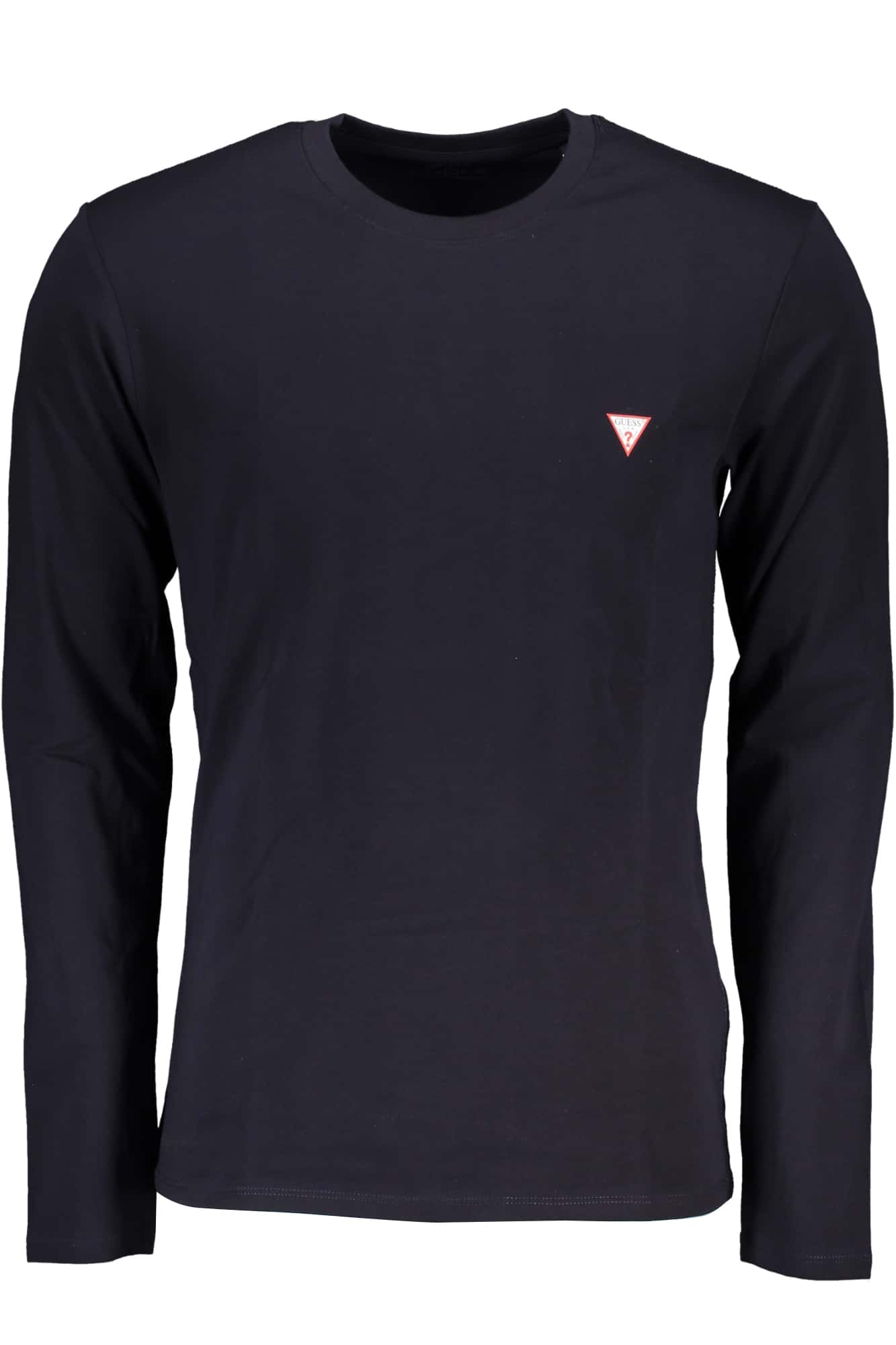 guessjeanst-shirtmanichelungheuomoblu_1 GUESS JEANS MEN'S LONG SLEEVE T-SHIRT BLUE - Image 1