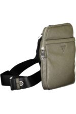 GUESS JEANS MAN GREEN SHOULDER BAG - Image 3