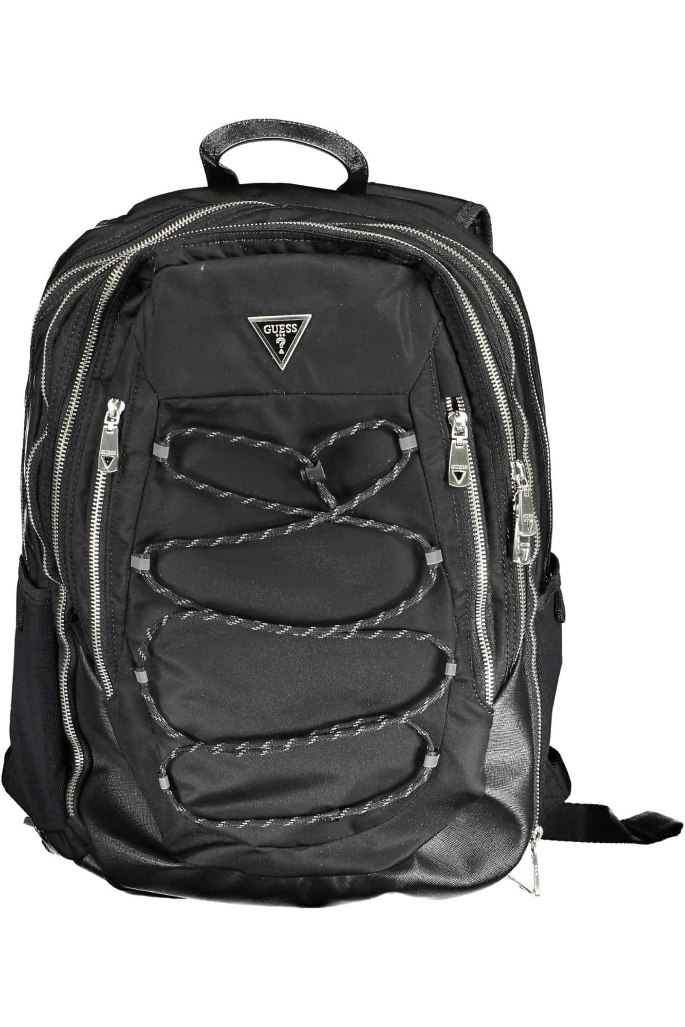 guessjeanszainouomonero_1 GUESS JEANS BLACK MAN BACKPACK - Image 1