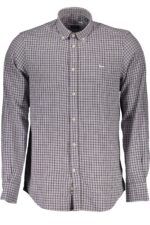 HARMONT & BLAINE LONG SLEEVE SHIRT MEN PURPLE