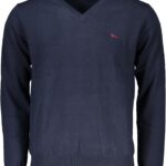 HARMONT & BLAINE MEN'S BLUE SWEATER