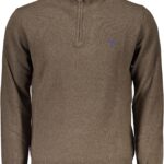 HARMONT & BLAINE BROWN MEN'S SWEATER