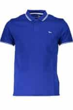 HARMONT & BLAINE MEN'S SHORT SLEEVED POLO SHIRT BLUE