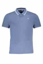 HARMONT & BLAINE MEN'S SHORT SLEEVED POLO SHIRT BLUE