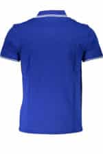 HARMONT & BLAINE MEN'S SHORT SLEEVED POLO SHIRT BLUE - Image 2