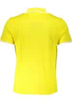 HARMONT & BLAINE YELLOW MEN'S SHORT SLEEVED POLO SHIRT - Image 2
