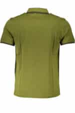 HARMONT & BLAINE GREEN MEN'S SHORT SLEEVED POLO SHIRT - Image 2