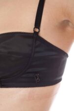 JOHN GALLIANO WOMEN'S BLACK BALCONY BRA - Image 2