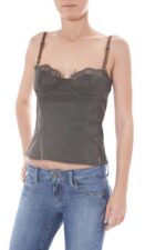 JOHN GALLIANO GREEN WOMEN'S TOP - Image 2
