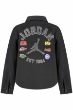JORDAN MEN'S BLACK ZIP-UP SWEATSHIRT - Image 2