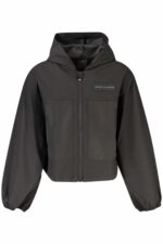 JORDAN JACKET FOR GIRLS, BLACK