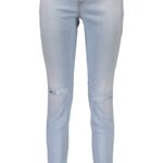 JUST CAVALLI JEANS DENIM WOMAN LIGHT BLUE