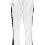 KAPPA WOMEN'S WHITE TROUSERS