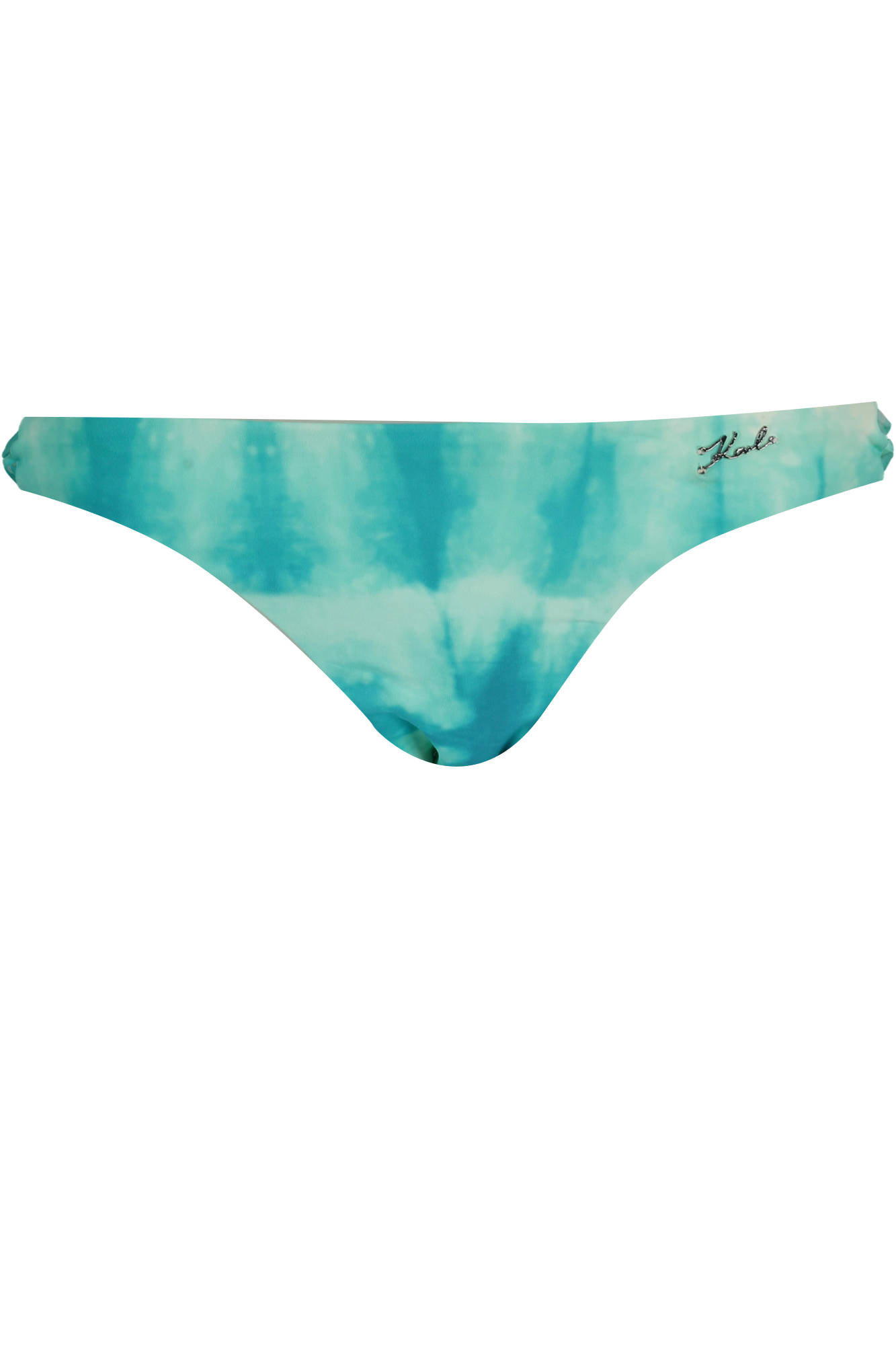 karllagerfeldbeachwearcostumepartesottodonnaazzurro_1 KARL LAGERFELD BEACHWEAR WOMEN'S SWIMSUIT LIGHT BLUE - Image 1