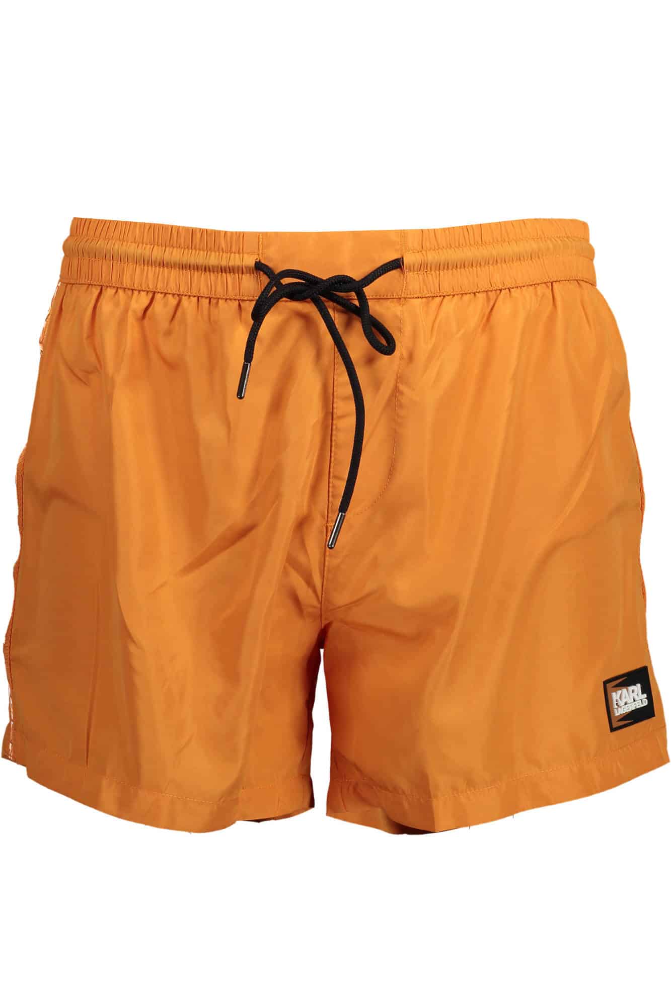 karllagerfeldbeachwearcostumepartesottouomoarancio_1 KARL LAGERFELD BEACHWEAR SWIMSUIT BOTTOM MEN ORANGE - Image 1