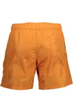 KARL LAGERFELD BEACHWEAR SWIMSUIT PARTS UNDER MAN ORANGE - Image 2