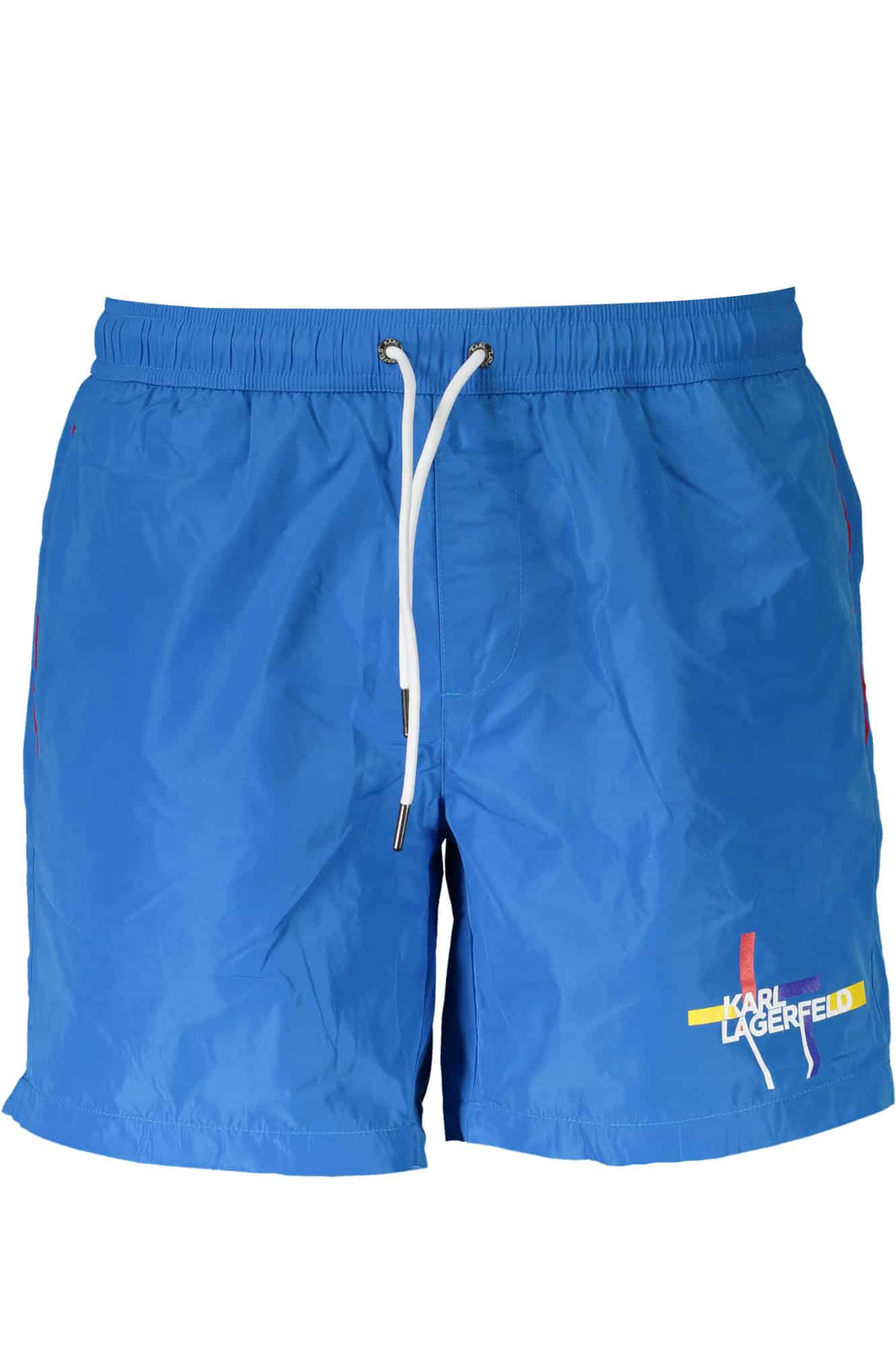 karllagerfeldbeachwearcostumepartesottouomoazzurro_1 KARL LAGERFELD BEACHWEAR SWIMSUIT BOTTOM MEN BLUE - Image 1