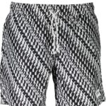 KARL LAGERFELD BEACHWEAR SWIMSUIT BOTTOM MEN WHITE