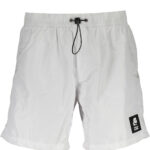 KARL LAGERFELD BEACHWEAR SWIMSUIT BOTTOM MEN WHITE