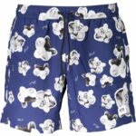 KARL LAGERFELD BEACHWEAR SWIMSUIT BOTTOM MEN BLUE