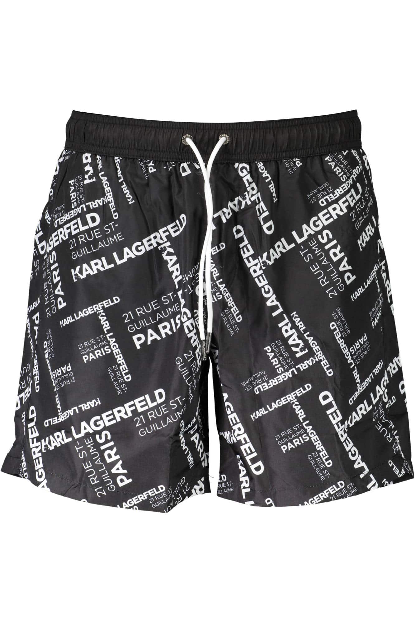 karllagerfeldbeachwearcostumepartesottouomonero_1 KARL LAGERFELD BEACHWEAR BLACK MEN'S UNDERWEAR COSTUME - Image 1