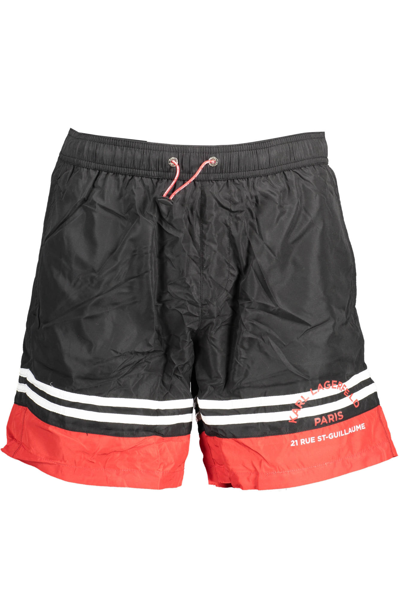 karllagerfeldbeachwearcostumepartesottouomonero_1 KARL LAGERFELD BEACHWEAR SWIMSUIT BLACK MEN'S BOTTOM - Image 1