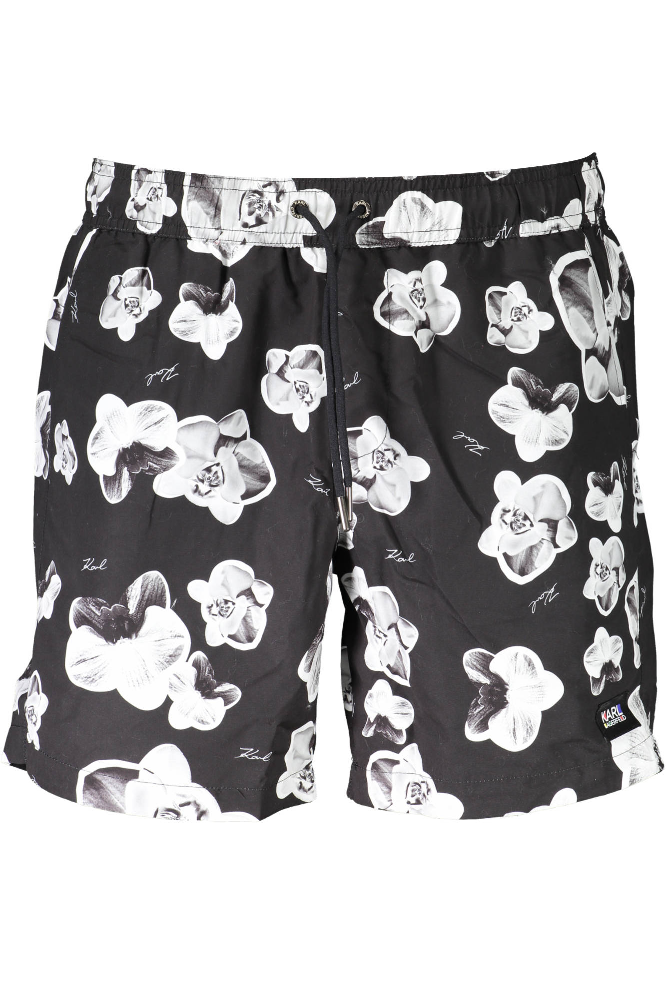 karllagerfeldbeachwearcostumepartesottouomonero_1 KARL LAGERFELD BEACHWEAR SWIMSUIT BLACK MEN'S BOTTOM - Image 1