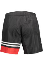 KARL LAGERFELD BEACHWEAR SWIMSUIT BLACK MEN'S BOTTOM - Image 2