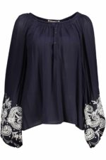 KOCCA LONG SLEEVE SHIRT BLUE WOMAN