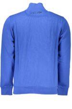 LA MARTINA MEN'S BLUE ZIP SWEATSHIRT - Image 2