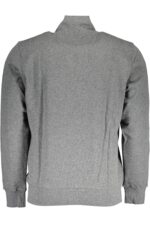 LA MARTINA MEN'S GRAY ZIPPED SWEATSHIRT - Image 2