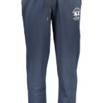 LA MARTINA BLUE MEN'S TROUSERS