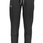 LA MARTINA BLACK MEN'S TROUSERS